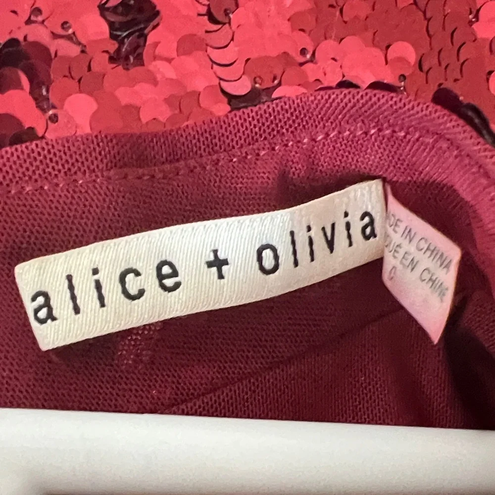 Alice + Olivia Brenna Sequin Bodycon Dress - Picture 3 of 13